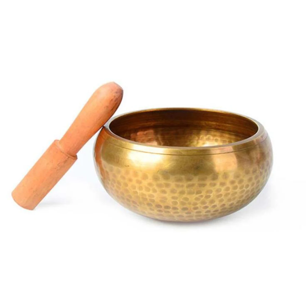 14.5x14.5x7.5cm Buddhist Singing Bowl Traditional Handmade Nepal Craft Bowl for Stress Relief Mindfulness Vipassana Sahasrara
14.5x14.5x7.5cm Buddhist Singing Bowl Traditional Handmade Nepal Craft Bowl for Stress Relief Mindfulness Vipassana Sahasrara