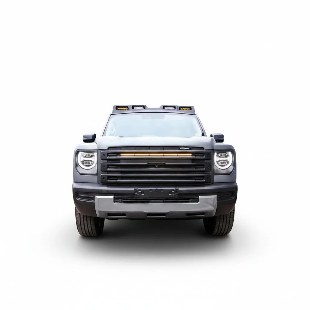 Front Grille Frame, ABS Mesh Insect Screen, With Yellow Light Bar, Fit For Haval Raptor, Car Exterior Auto Retrofit Parts
Front Grille Frame, ABS Mesh Insect Screen, With Yellow Light Bar, Fit For Haval Raptor, Car Exterior Auto Retrofit Parts