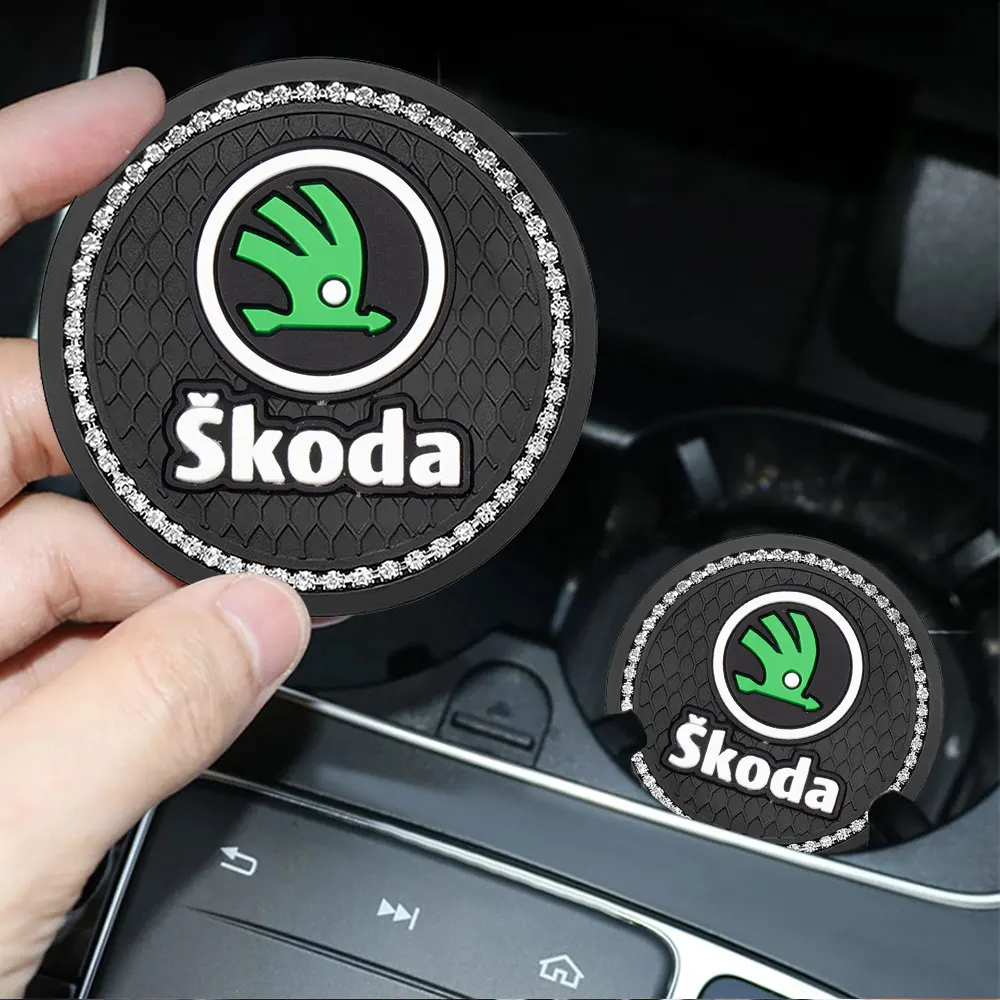 1/2pcs Diamond Car Coaster Water Cup Holder Anti-slip Pad Mat For Skoda Rapid Fabia Octavia A7 A5 A4 Yeti Superb Scala Roomster
1/2pcs Diamond Car Coaster Water Cup Holder Anti-slip Pad Mat For Skoda Rapid Fabia Octavia A7 A5 A4 Yeti Superb Scala Roomster