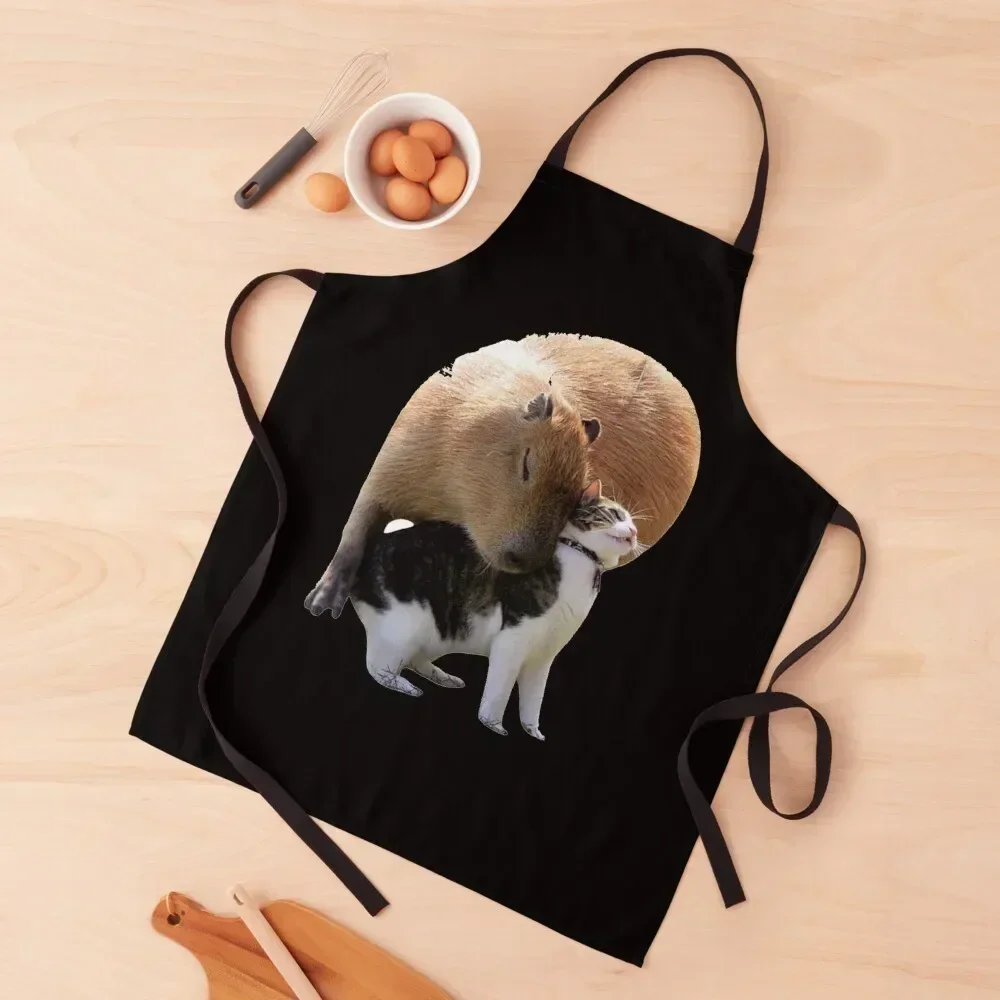 Capybara with Cat , Capybara Gift , Capybara Family Apron manicurist Kitchen Tools Kitchen Items Apron
Capybara with Cat , Capybara Gift , Capybara Family Apron manicurist Kitchen Tools Kitchen Items Apron