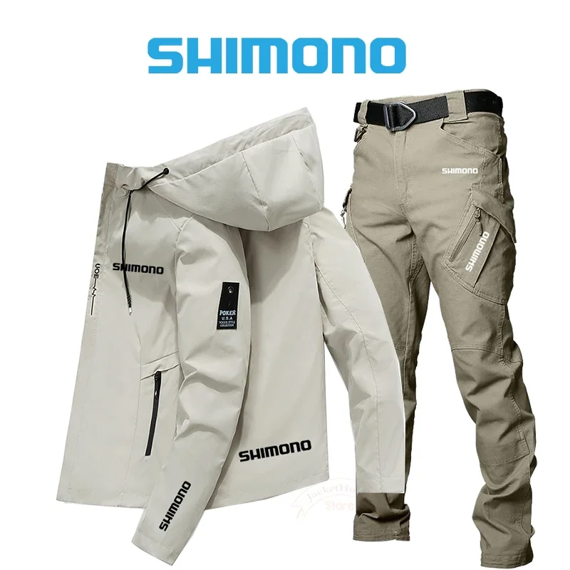 Fishing Suit Suit Jacket Tactical Pants High Quality Spring and Autumn Season Outdoor Sports Quick Dry Breathable Fishing Set
Fishing Suit Suit Jacket Tactical Pants High Quality Spring and Autumn Season Outdoor Sports Quick Dry Breathable Fishing Set