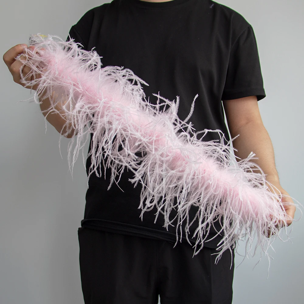 Long 50cm White Ostrich Feathers Boa 8/10/15/20/30Ply Thick Plumas Scarf for Wedding Party Decoration Sewing Trim DIY Crafts
Long 50cm White Ostrich Feathers Boa 8/10/15/20/30Ply Thick Plumas Scarf for Wedding Party Decoration Sewing Trim DIY Crafts