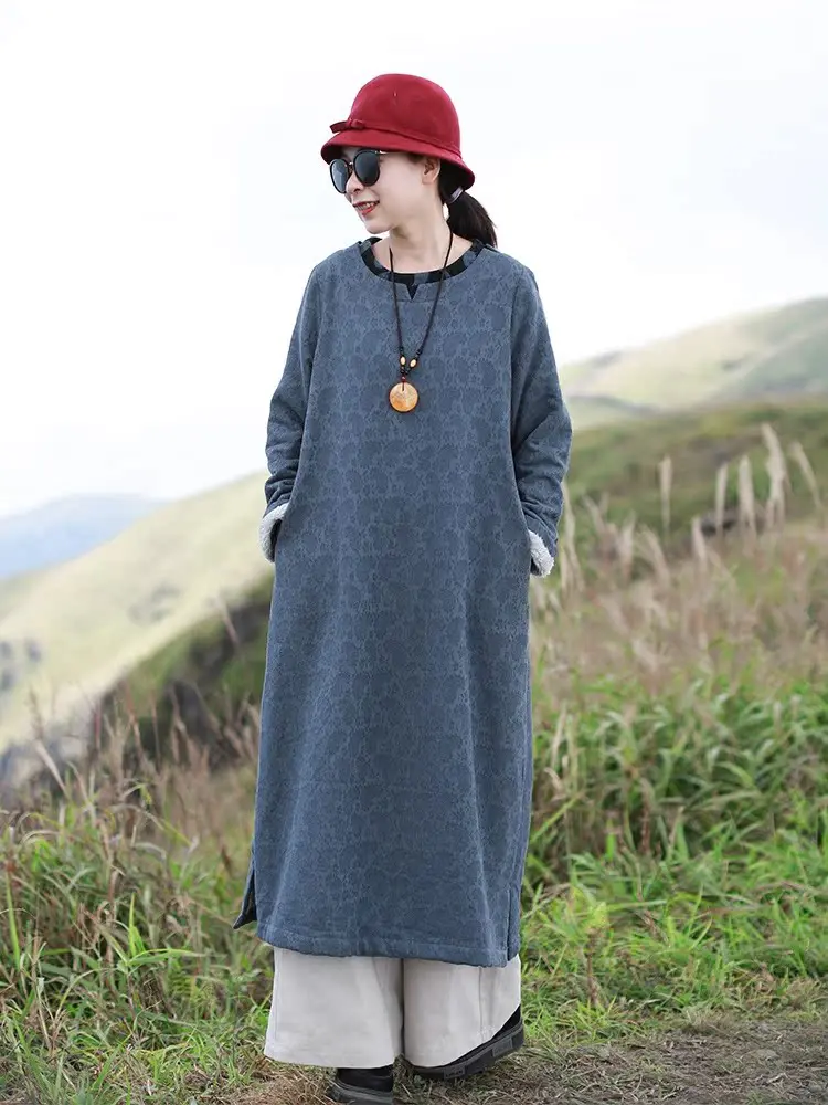 Winter Cotton Jaet Continuous Update Loose Fit Long Sve Stand Collar Single Button Closure Floral Pattern Women's Coat
Winter Cotton Jaet Continuous Update Loose Fit Long Sve Stand Collar Single Button Closure Floral Pattern Women's Coat