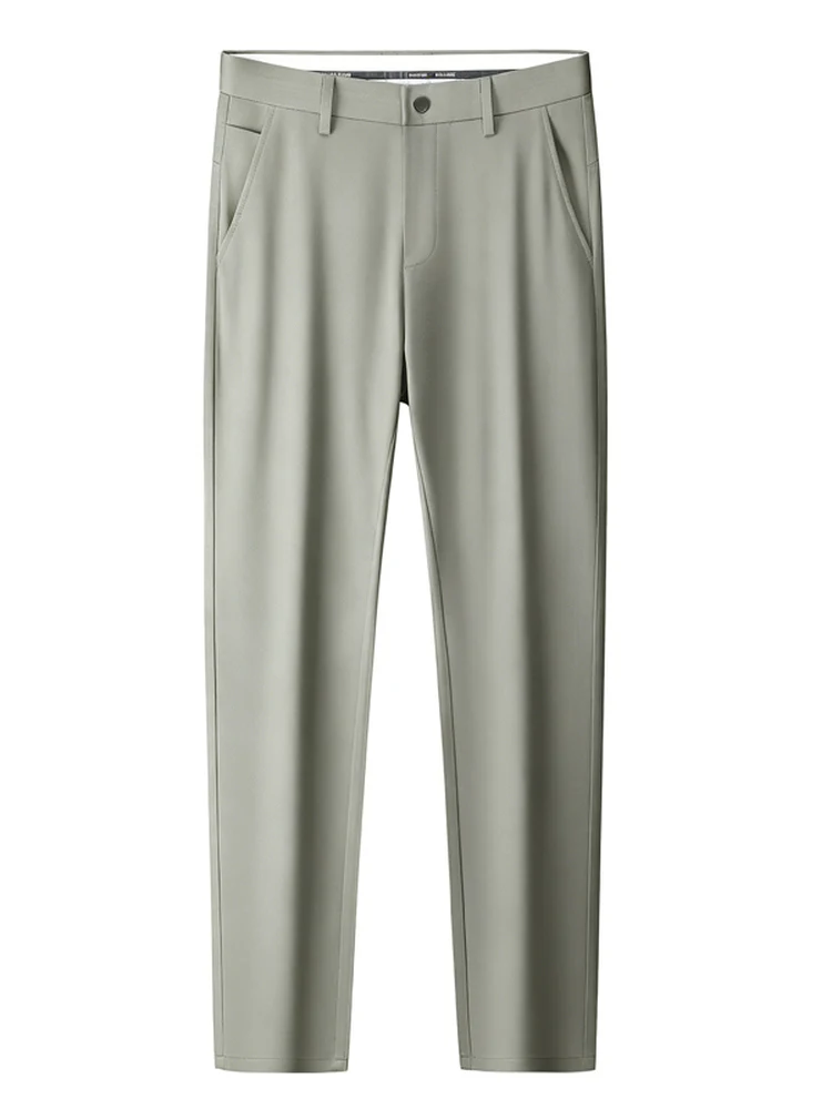 Summer New Men's Ice Silk Casual Pants Straight Leg Long Pants Silk Suit Pants Pure Color Trousers Comfortable Breathable
Summer New Men's Ice Silk Casual Pants Straight Leg Long Pants Silk Suit Pants Pure Color Trousers Comfortable Breathable