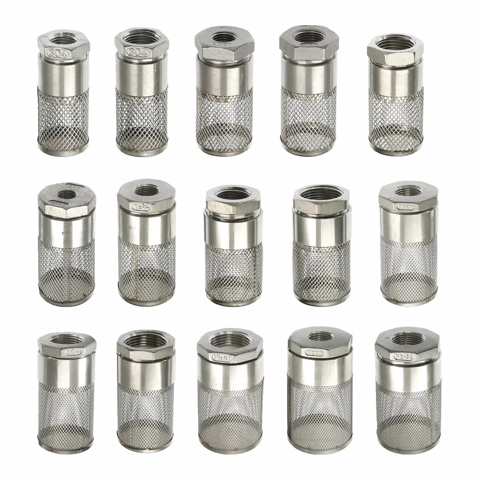 304 Stainless Steel Female Thread Mesh Filter Agriculture Irrigation Water Pump Hose Filter Aquarium Fish Tank Filter
304 Stainless Steel Female Thread Mesh Filter Agriculture Irrigation Water Pump Hose Filter Aquarium Fish Tank Filter