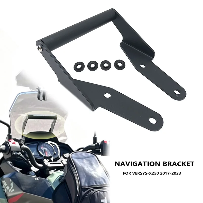 VERSYS-X250 GPS Navigation Plate Bracket Handlebar Adapt Holder For KAWASAKI Versysx 250 2017-2023 2022 Motorcycle Accessorie
VERSYS-X250 GPS Navigation Plate Bracket Handlebar Adapt Holder For KAWASAKI Versysx 250 2017-2023 2022 Motorcycle Accessorie