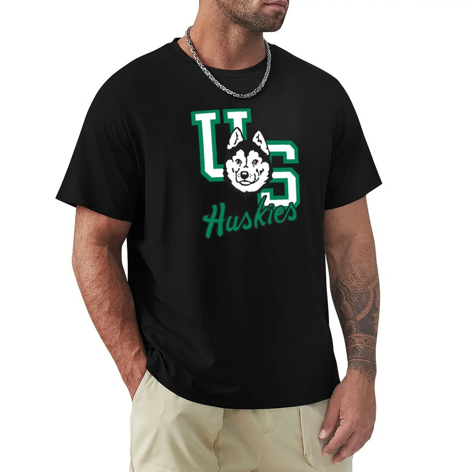 Футболка Saskatchewan College Huskies Logo1, футболки, винтажная рубашка с аниме, летние топы с графикой, мужские футболки с рисунком, большие и высокие 
Футболка Saskatchewan College Huskies Logo1, футболки, винтажная рубашка с аниме, летние топы с графикой, мужские футболки с рисунком, большие и высокие