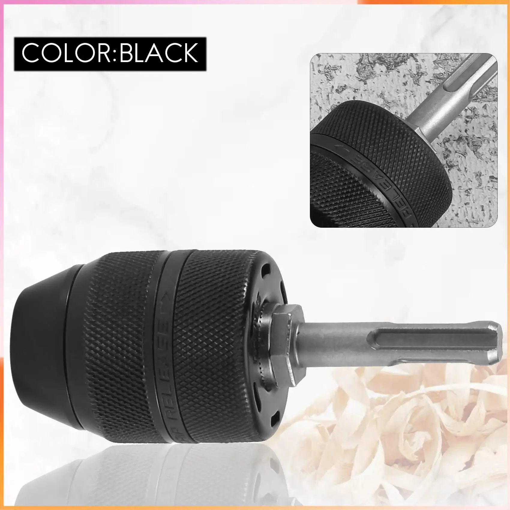 A93Z Keyless Drill Chuck Adapter, 2-13Mm 1/2-20UNF Mount Heavy Duty Professional Converter Tool With SDS Plus Shank Adaptor
A93Z Keyless Drill Chuck Adapter, 2-13Mm 1/2-20UNF Mount Heavy Duty Professional Converter Tool With SDS Plus Shank Adaptor
