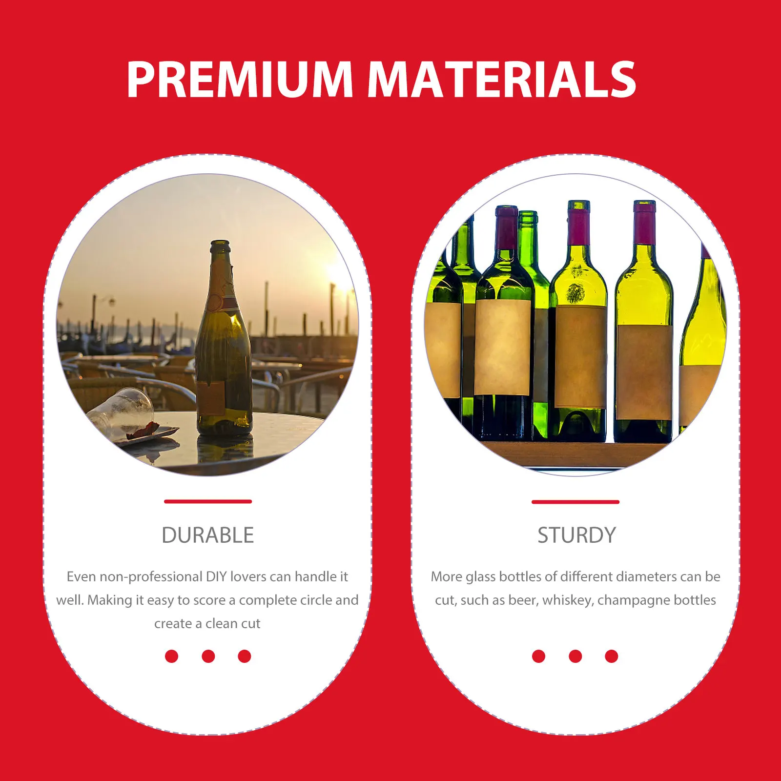 Professional Glass Bottle Cutter Safe Wear Resistant for Cutting Wine Beer Glass Bottles DIY Bottle Cutting Device
Professional Glass Bottle Cutter Safe Wear Resistant for Cutting Wine Beer Glass Bottles DIY Bottle Cutting Device