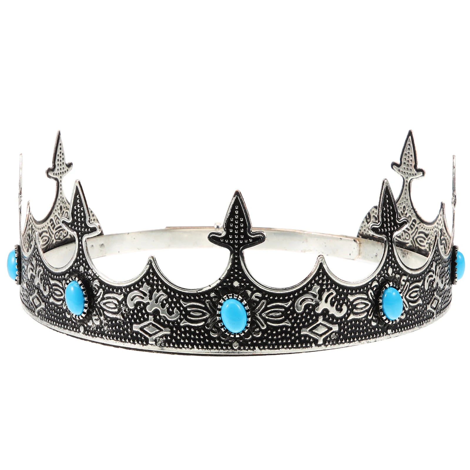 Men'S Vintage Crown Headdress Retro King Costume Accessory Metal Decorative Headband Party Wedding Prom Cosplay Prop
Men'S Vintage Crown Headdress Retro King Costume Accessory Metal Decorative Headband Party Wedding Prom Cosplay Prop