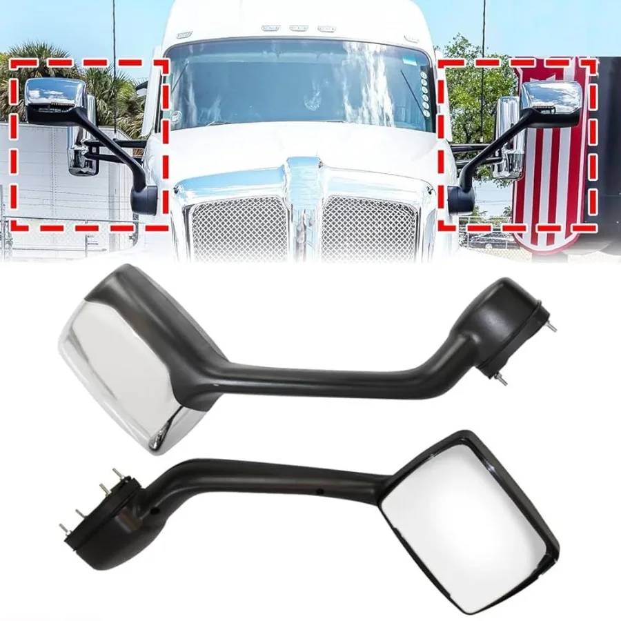 2 шт. хромированное зеркало на капоте подходит для KENWORTH T680 20132020 Peterbilt 579 ( 20102017 ) Peterbilt 587 ( 20102017 ) Водитель (левая сторона) и
2 шт. хромированное зеркало на капоте подходит для KENWORTH T680 20132020 Peterbilt 579 ( 20102017 ) Peterbilt 587 ( 20102017 ) Водитель (левая сторона) и