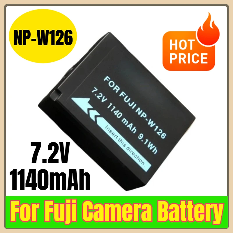 NP-W126 7.2V 1140mAh Camera Battery for Fuji X-Pro1 XPro1 X-T1 X-A1 X-E1 X-E2 X-M1HS35 HS30 EXR HS33 EXR/X-Pro1 HS50
NP-W126 7.2V 1140mAh Camera Battery for Fuji X-Pro1 XPro1 X-T1 X-A1 X-E1 X-E2 X-M1HS35 HS30 EXR HS33 EXR/X-Pro1 HS50