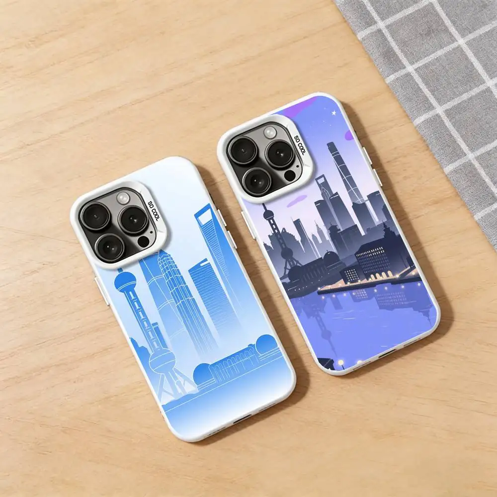 Shanghai Skyline Silhouette Art Phone Case for iPhone 17 16 Pro Plus X XS Max Air Mini 15 14 Soft Shockproof Cover
Shanghai Skyline Silhouette Art Phone Case for iPhone 17 16 Pro Plus X XS Max Air Mini 15 14 Soft Shockproof Cover