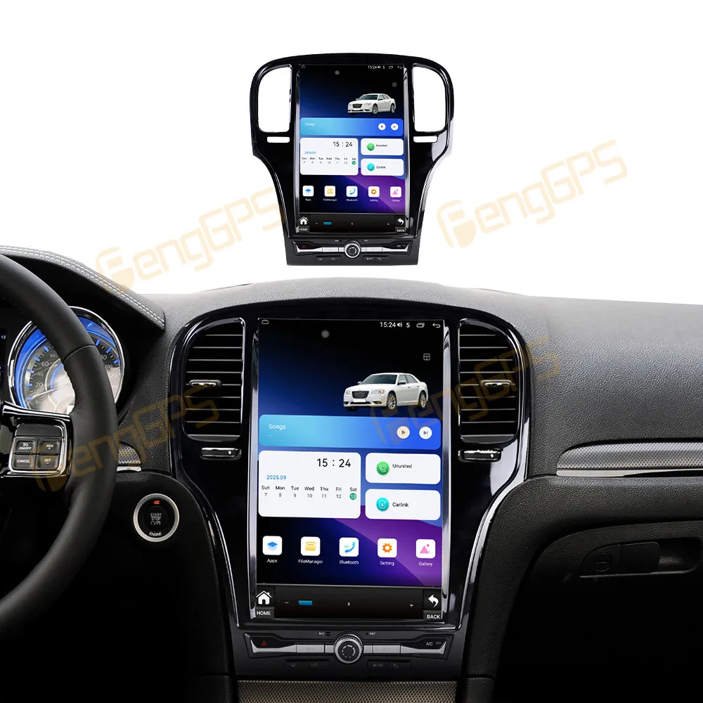 Автомобильное радио Android 15 для Chrysler 300C 2011-2013, 14,5-дюймовый HD-экран CarPlay, GPS-навигация, мультимедийный плеер, головное устройство 5G WiFi
Автомобильное радио Android 15 для Chrysler 300C 2011-2013, 14,5-дюймовый HD-экран CarPlay, GPS-навигация, мультимедийный плеер, головное устройство 5G WiFi