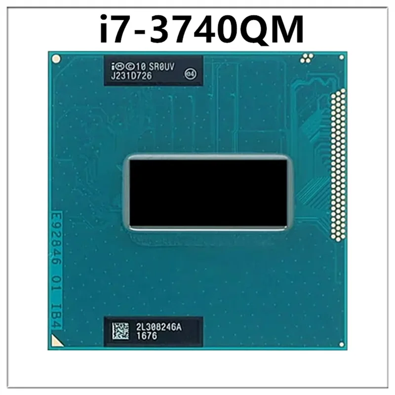 AT93-Core I7 3740QM SR0UV 2.7Ghz Quad-Core Eight-Thread Notebook CPU Laptop Processor I7-3740QM 45W Socket G2 / RPGA988B
AT93-Core I7 3740QM SR0UV 2.7Ghz Quad-Core Eight-Thread Notebook CPU Laptop Processor I7-3740QM 45W Socket G2 / RPGA988B