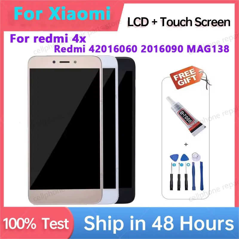 5,0 "оригинальный ЖК-дисплей для Xiaomi Redmi 4X, дигитайзер сенсорного экрана в сборе с рамкой для Redmi 4x, запасные части
5,0 "оригинальный ЖК-дисплей для Xiaomi Redmi 4X, дигитайзер сенсорного экрана в сборе с рамкой для Redmi 4x, запасные части