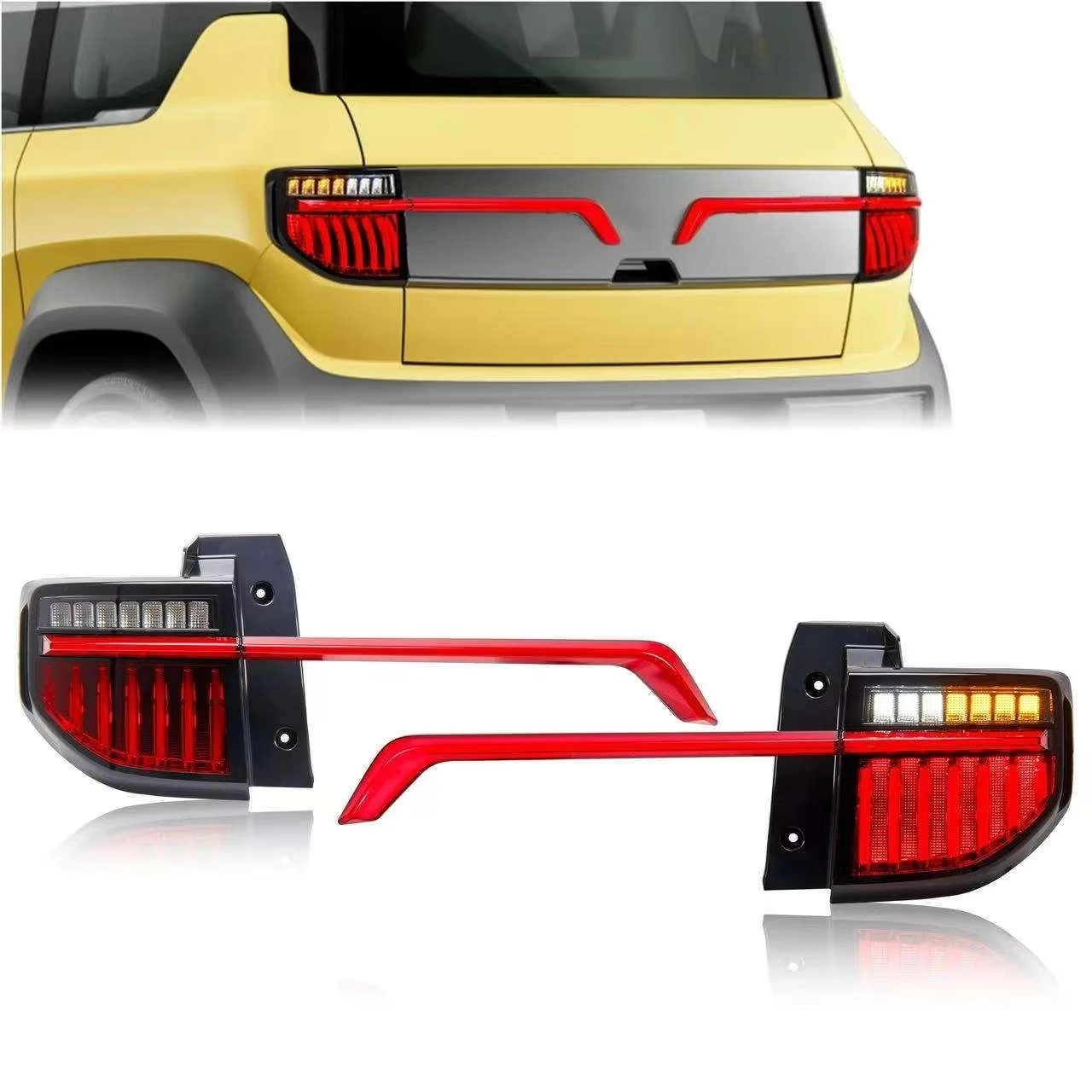 Car Lights Suitable for VF3 2024-2025 Auto Parts Modified Car Taillights for Upgrade
Car Lights Suitable for VF3 2024-2025 Auto Parts Modified Car Taillights for Upgrade