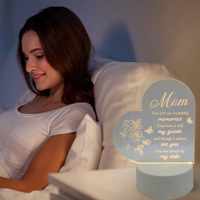 To My Mom Creative Led Night Light For Home Room Decoration Nightlight Birthday Party Decor Gift Adjustable Three Colors Light
To My Mom Creative Led Night Light For Home Room Decoration Nightlight Birthday Party Decor Gift Adjustable Three Colors Light