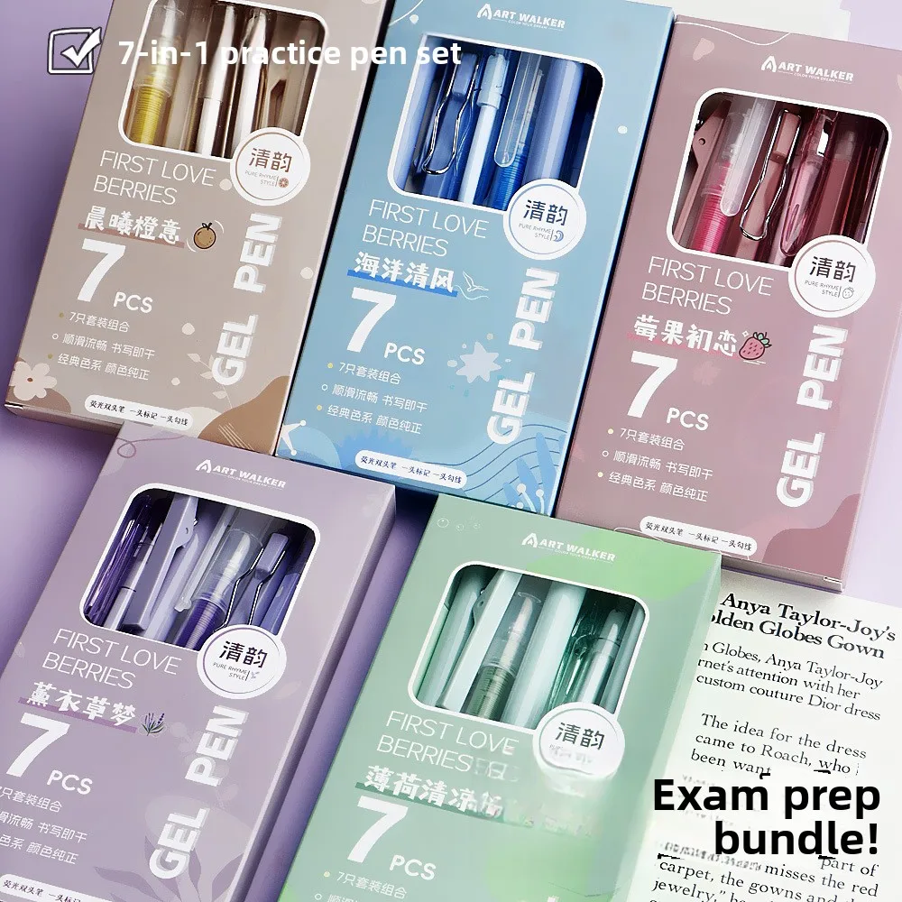 Набор высококачественных гелевых ручек, специальные быстросохнущие чернила для студентов, чтобы кисть, вопросы, черная карбоновая ручка, ручка для подписи
Набор высококачественных гелевых ручек, специальные быстросохнущие чернила для студентов, чтобы кисть, вопросы, черная карбоновая ручка, ручка для подписи