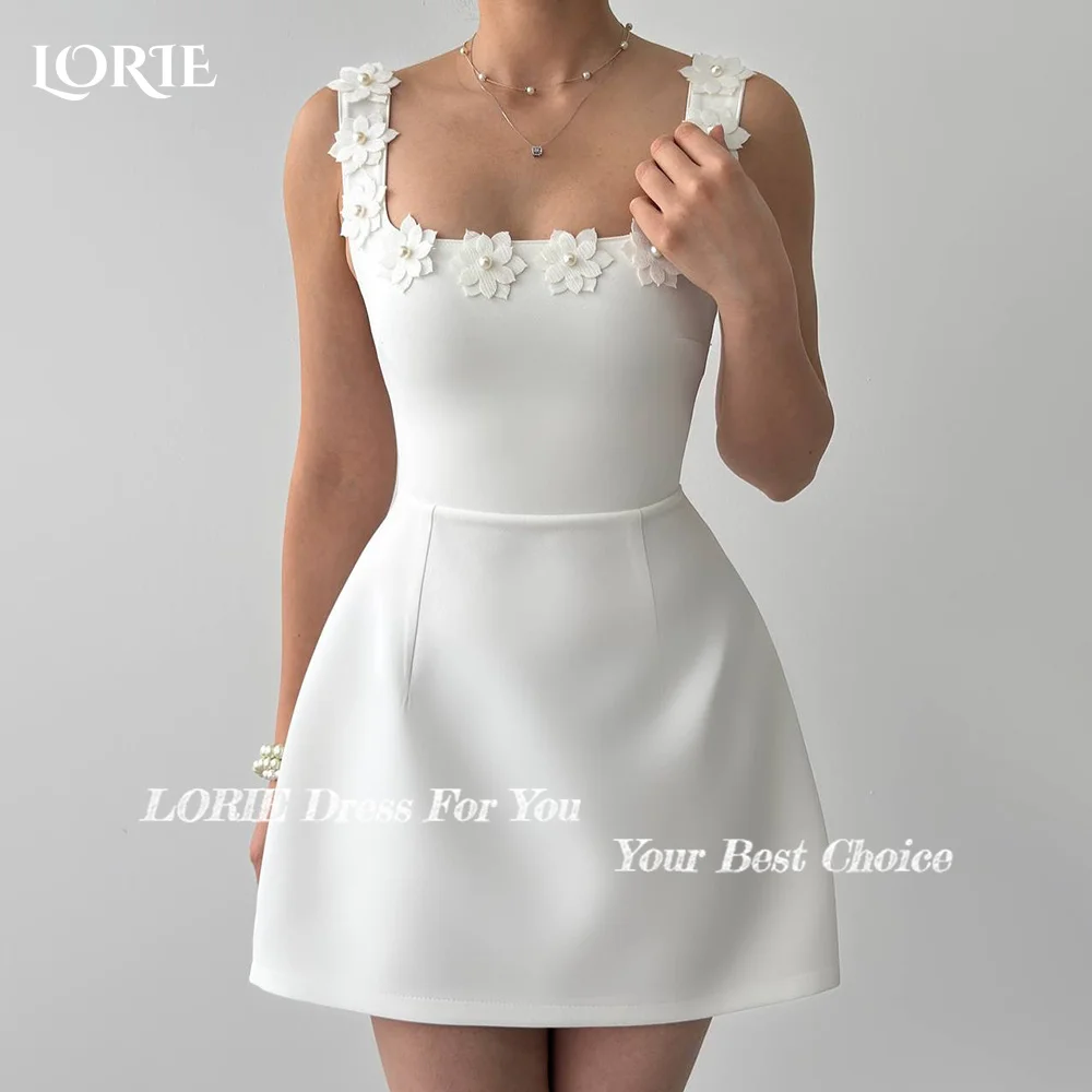 LORIE Vintage 3D Flower Ruffle Short Mermaid Wedding Dress Off Shoulder Corset Mini Bridal Gown Princess Bride Gown Customized
LORIE Vintage 3D Flower Ruffle Short Mermaid Wedding Dress Off Shoulder Corset Mini Bridal Gown Princess Bride Gown Customized