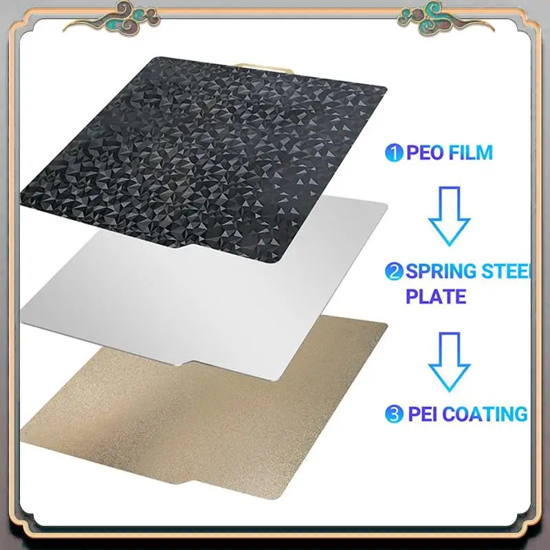 Durable 3D Printer Accessories Build Plate 257X257mm, Double Sided Flexible Print Bed 3D Printer For Bambu Lab X1
Durable 3D Printer Accessories Build Plate 257X257mm, Double Sided Flexible Print Bed 3D Printer For Bambu Lab X1