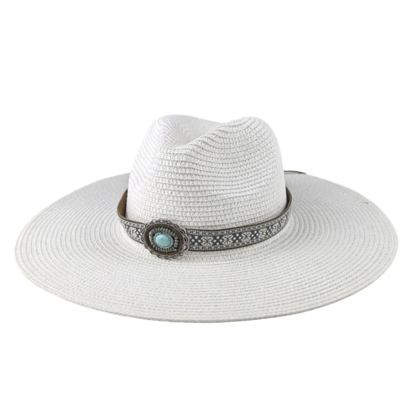 Straw Hats Summer Outdoor Sun Hats for Women Men Big Brim 9cm Solid Summer Spring Sun Protection Panama Sombrero Para Sol Mujer
Straw Hats Summer Outdoor Sun Hats for Women Men Big Brim 9cm Solid Summer Spring Sun Protection Panama Sombrero Para Sol Mujer