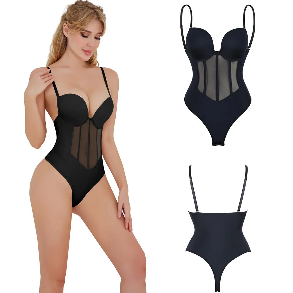 Women's Strap Bodysuit Women's Body Shaper Compression Bodysuit One Piece Backless Shapewear Slimming Underwear
Women's Strap Bodysuit Women's Body Shaper Compression Bodysuit One Piece Backless Shapewear Slimming Underwear