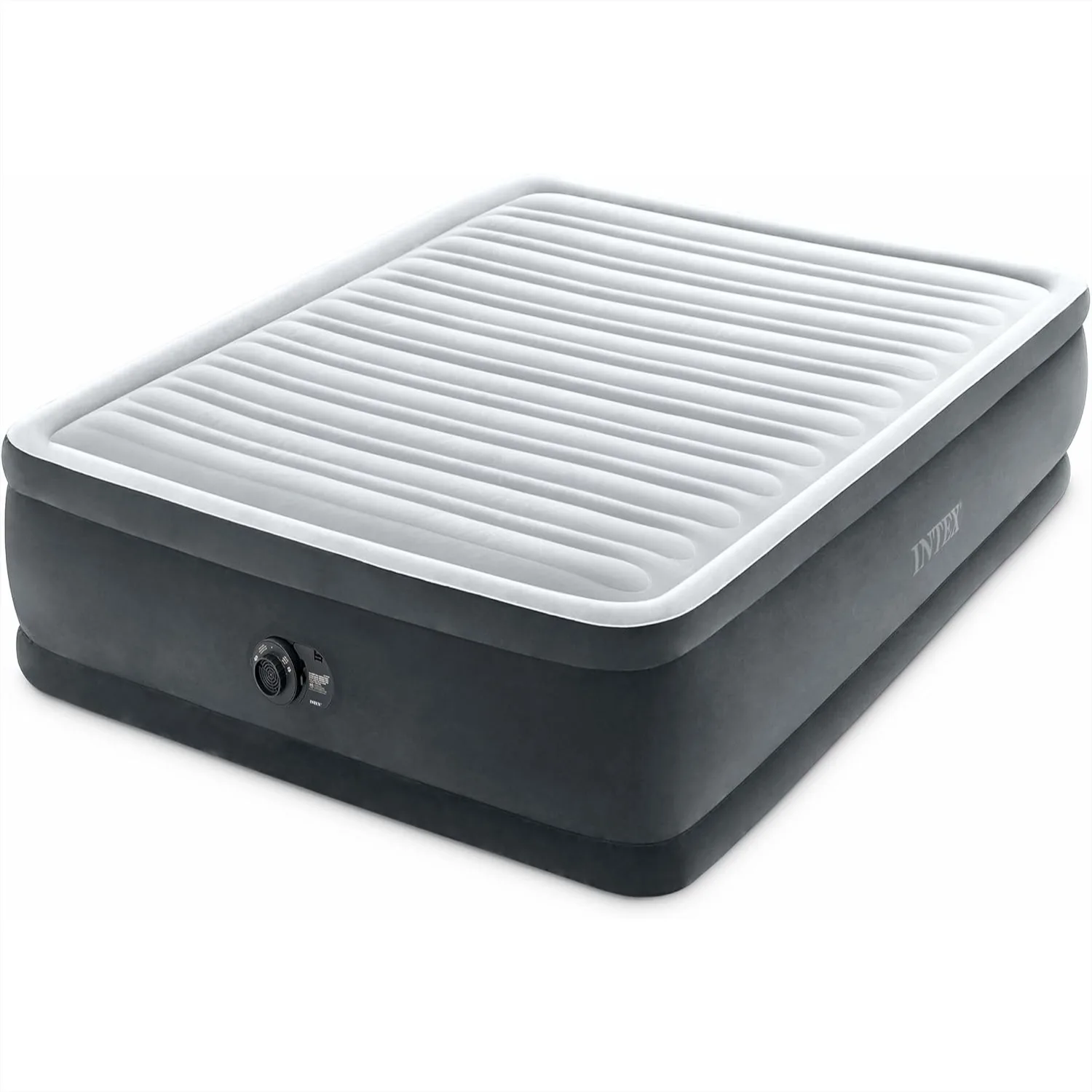 Elevated Queen Air Mattress with Built-in Pump, 18in Bed Height, 600lb Capacity, Fiber-Tech Dura-Beam for Comfort and Support
Elevated Queen Air Mattress with Built-in Pump, 18in Bed Height, 600lb Capacity, Fiber-Tech Dura-Beam for Comfort and Support