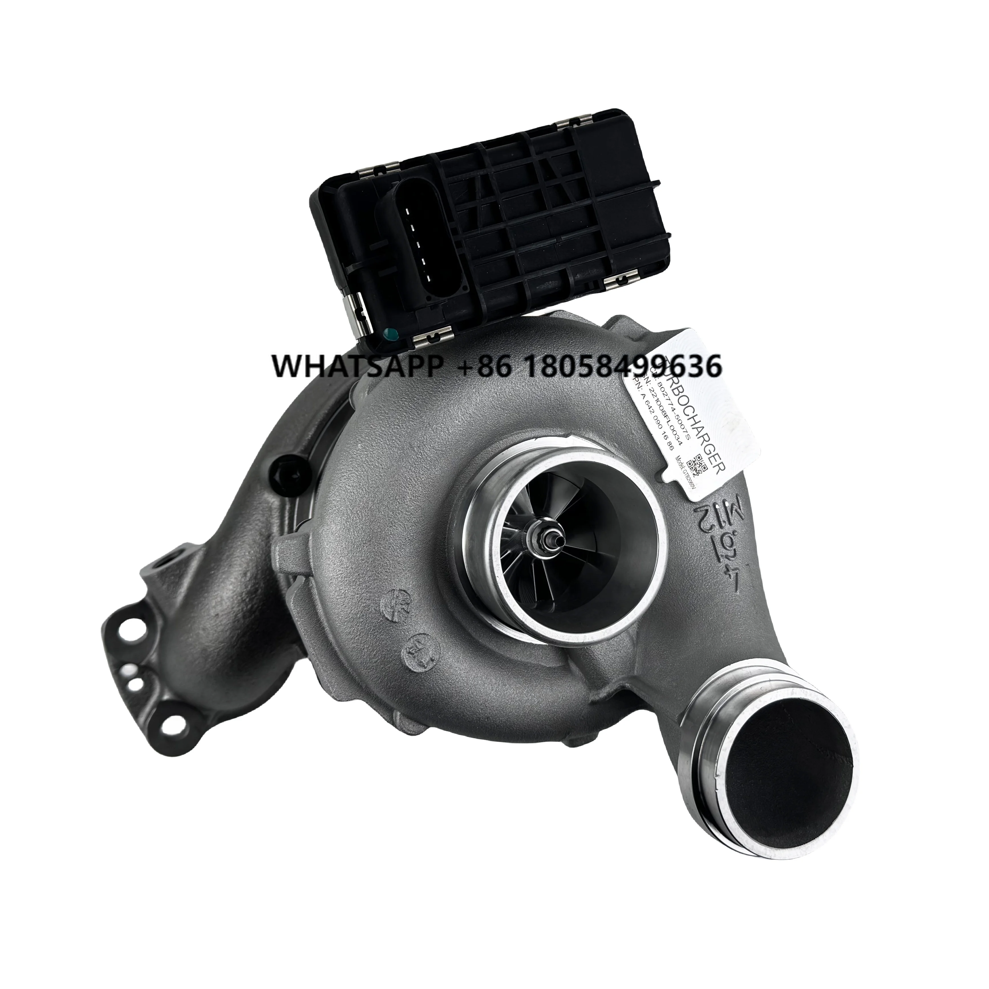 Factory Turbo Charger GTB2060VKLR 802774 Turbocharger for Mercedes ML350 GL350 S350 CDI 190Kw 195Kw OM642 2008
Factory Turbo Charger GTB2060VKLR 802774 Turbocharger for Mercedes ML350 GL350 S350 CDI 190Kw 195Kw OM642 2008