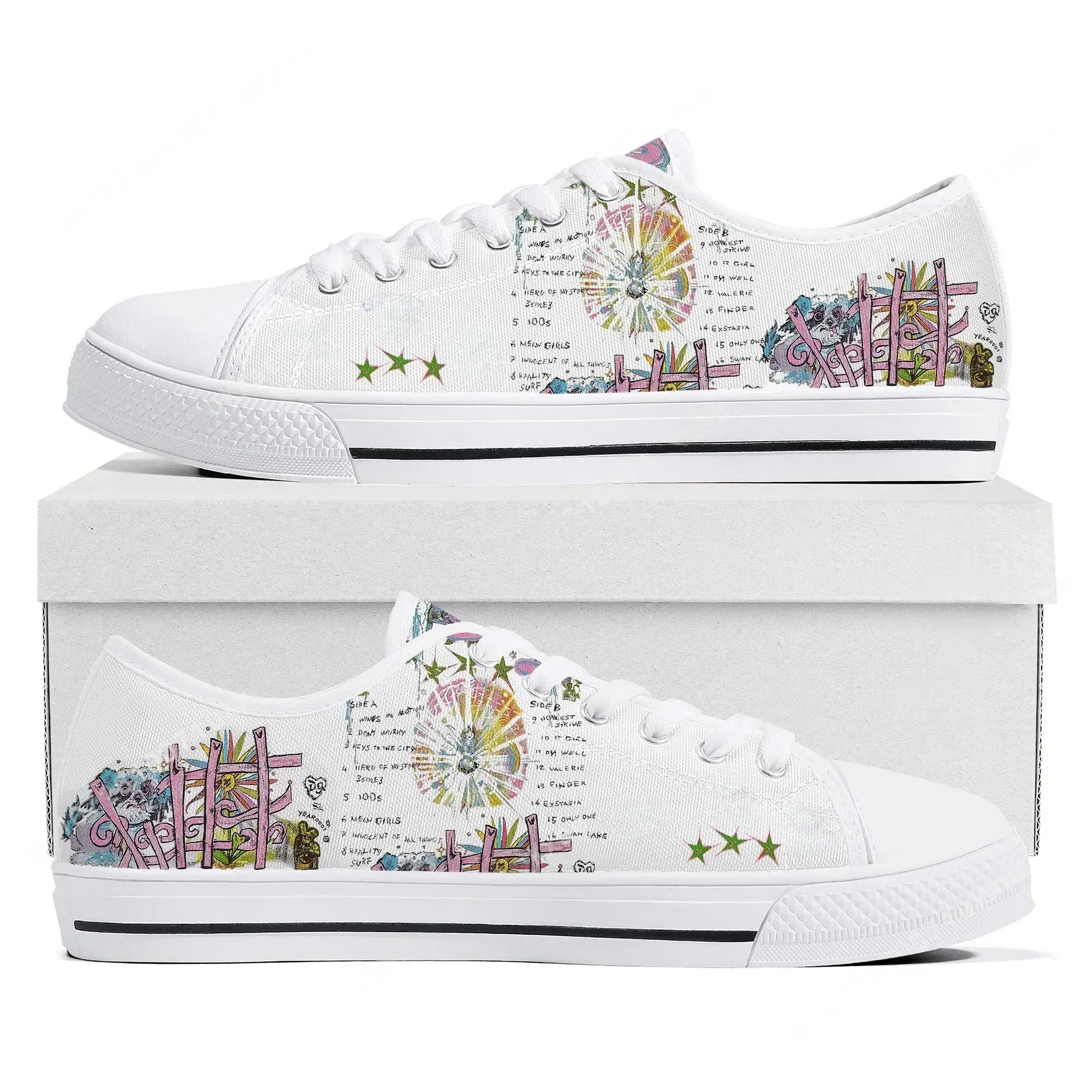 Bladee 333 rapper Low Top Sneakers Mens Womens Teenager Canvas High Quality Sneaker Casual Custom Made Shoes Customize Shoe
Bladee 333 rapper Low Top Sneakers Mens Womens Teenager Canvas High Quality Sneaker Casual Custom Made Shoes Customize Shoe
