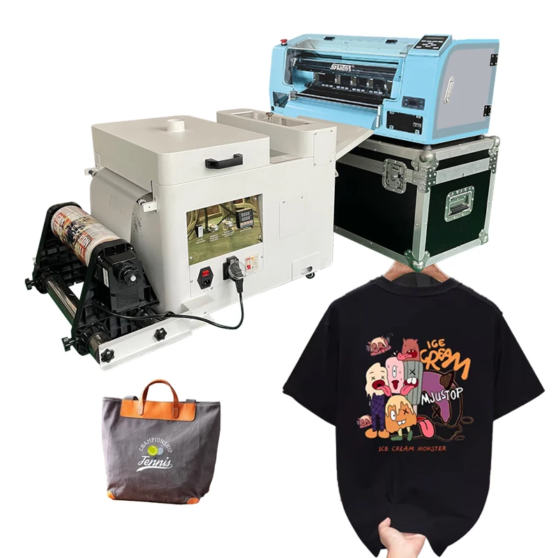 DTF Pet Film Printer A3 Printhead Xp600/I1600 Roll DTF Printer for T-shirts Hoodie DIY Custom With Powder Shaking Machine
DTF Pet Film Printer A3 Printhead Xp600/I1600 Roll DTF Printer for T-shirts Hoodie DIY Custom With Powder Shaking Machine