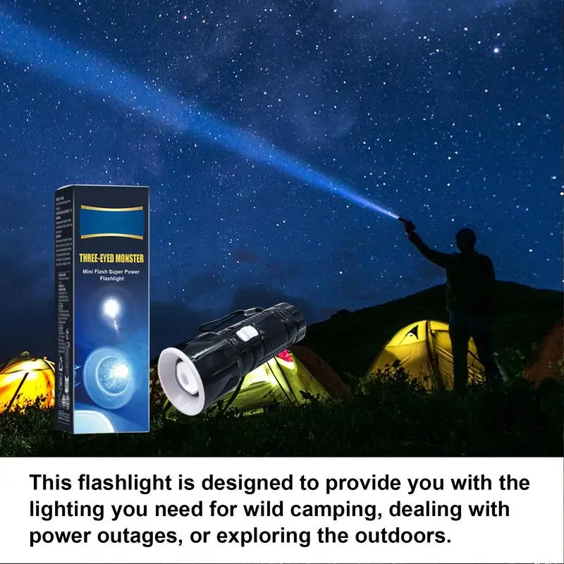 Multipurpose Powerful Mini LED Flashlight Long-lasting Super Bright Mini Pocket Flashlight For Hiking Camping Flash Light
Multipurpose Powerful Mini LED Flashlight Long-lasting Super Bright Mini Pocket Flashlight For Hiking Camping Flash Light