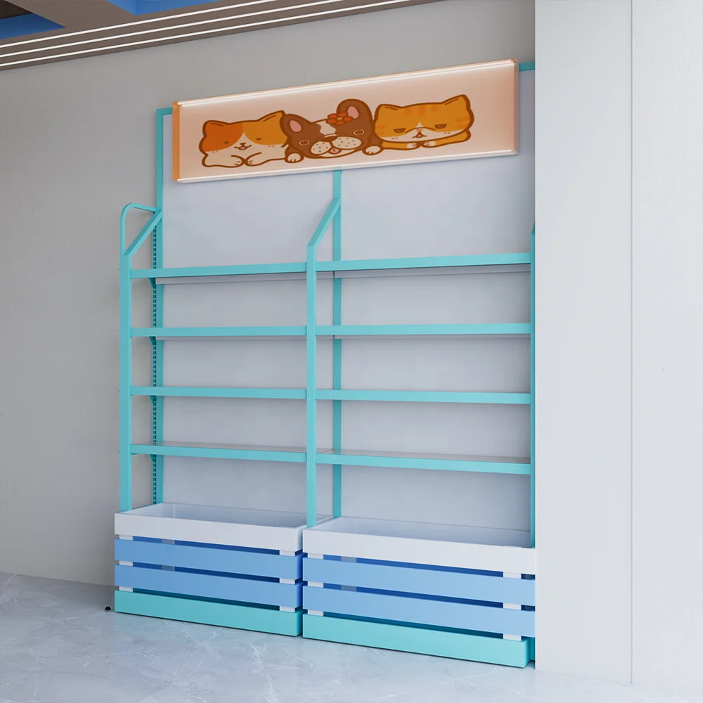 For Dog Food Display Shelf,Custom Logo Stand for Pet Products,Colorful Iron Pet Shop Display Rack
For Dog Food Display Shelf,Custom Logo Stand for Pet Products,Colorful Iron Pet Shop Display Rack