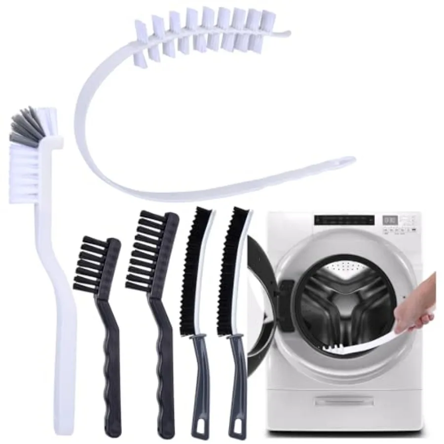 Washing Machine Cleaning Brush Set, Accessories with 1PCS Drum Slot es and 5PCS Crevice Cleaning for Rubber Seal
Washing Machine Cleaning Brush Set, Accessories with 1PCS Drum Slot es and 5PCS Crevice Cleaning for Rubber Seal
