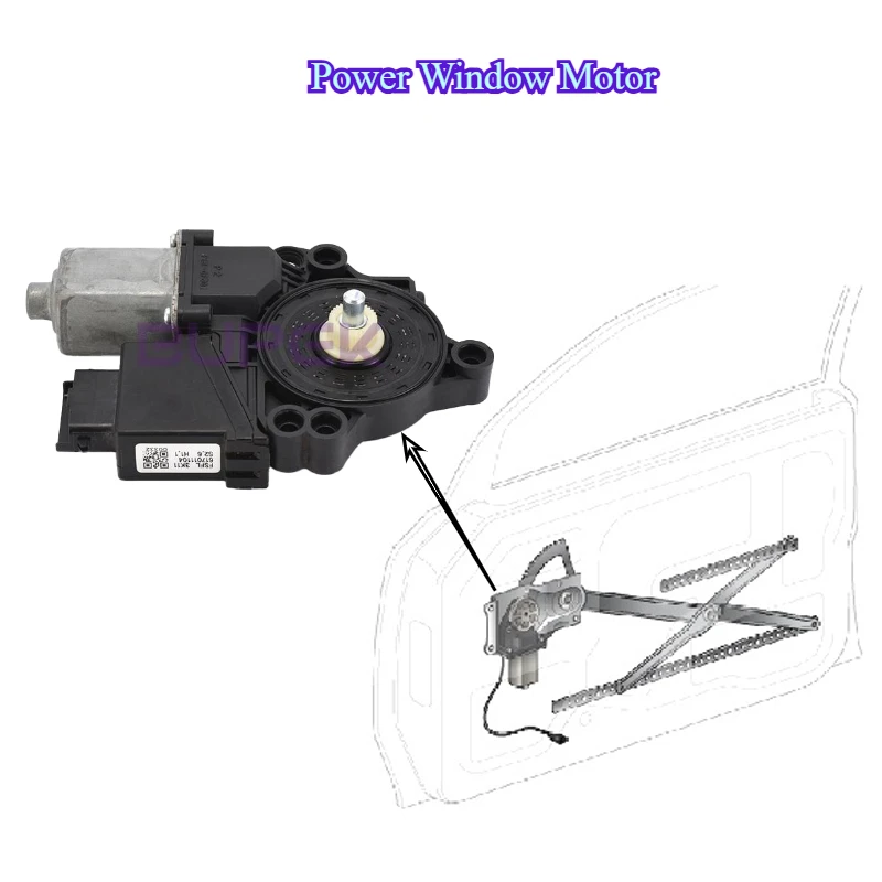 BUPEK Car Power Window Repair Motor for 2014-2018 Kia Soul Electric Window Regulator Motor High Quality Genuine Parts 82450B2000
BUPEK Car Power Window Repair Motor for 2014-2018 Kia Soul Electric Window Regulator Motor High Quality Genuine Parts 82450B2000
