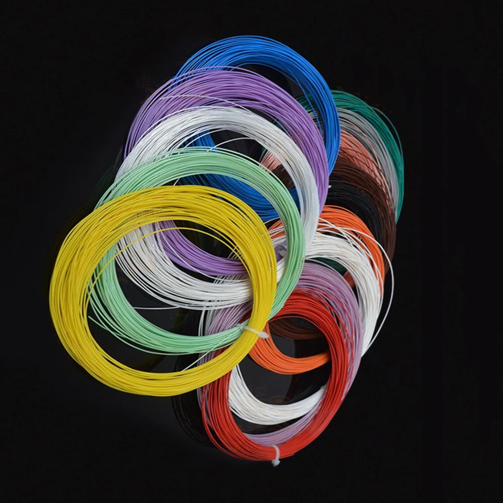 OD2.4mm PTFE Silver Plated Wire Silver Plated Oxyten-Free Copper Cable 19 Strands F46 Free Shipping Telflon Cable 7 colors
OD2.4mm PTFE Silver Plated Wire Silver Plated Oxyten-Free Copper Cable 19 Strands F46 Free Shipping Telflon Cable 7 colors