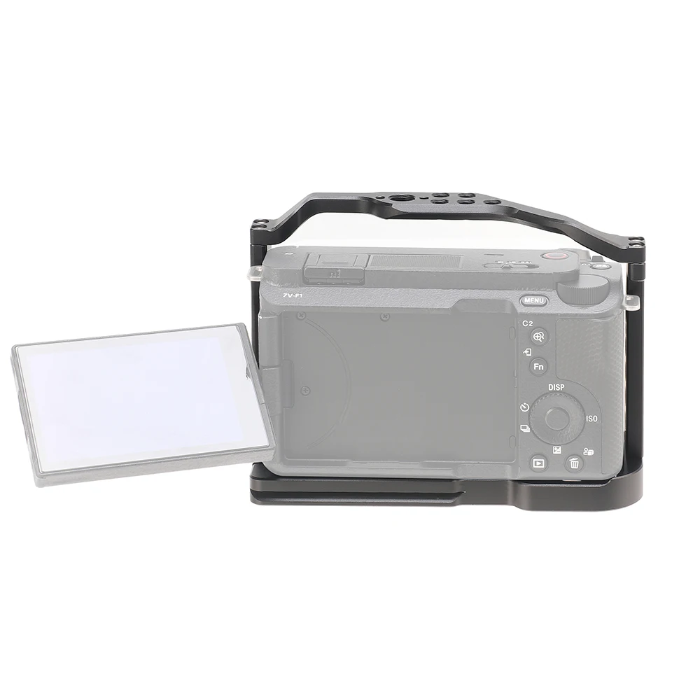Fotga Camera Cage For Sony Micro Single For Sony ZV-E1 Rabbit Case Cameras Protective Frame with Arri Hole Arkah Dovetail Groove
Fotga Camera Cage For Sony Micro Single For Sony ZV-E1 Rabbit Case Cameras Protective Frame with Arri Hole Arkah Dovetail Groove