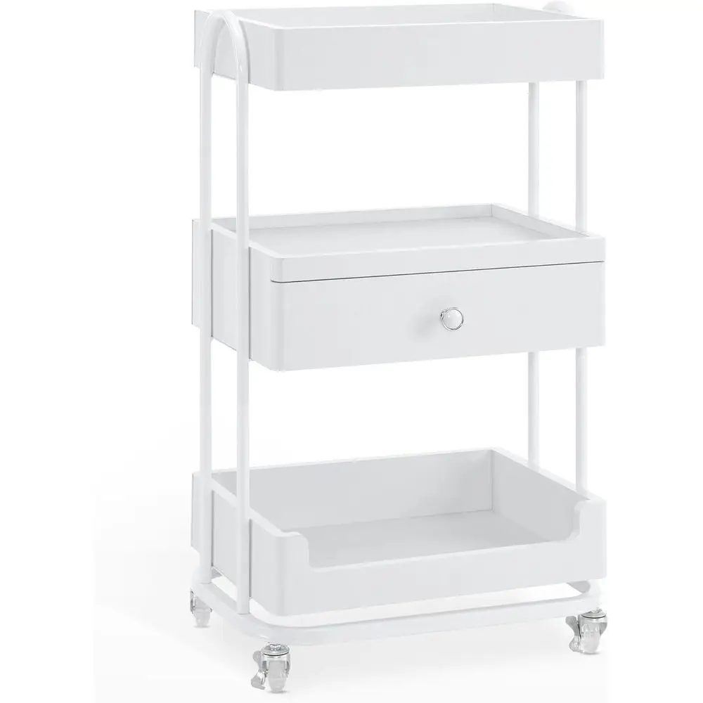 Sn Trolley Cart with Lockable Wheels, Sn Cart with Der, Storage Trolley or Barber Shop, Spa 2086 (White)
Sn Trolley Cart with Lockable Wheels, Sn Cart with Der, Storage Trolley or Barber Shop, Spa 2086 (White)