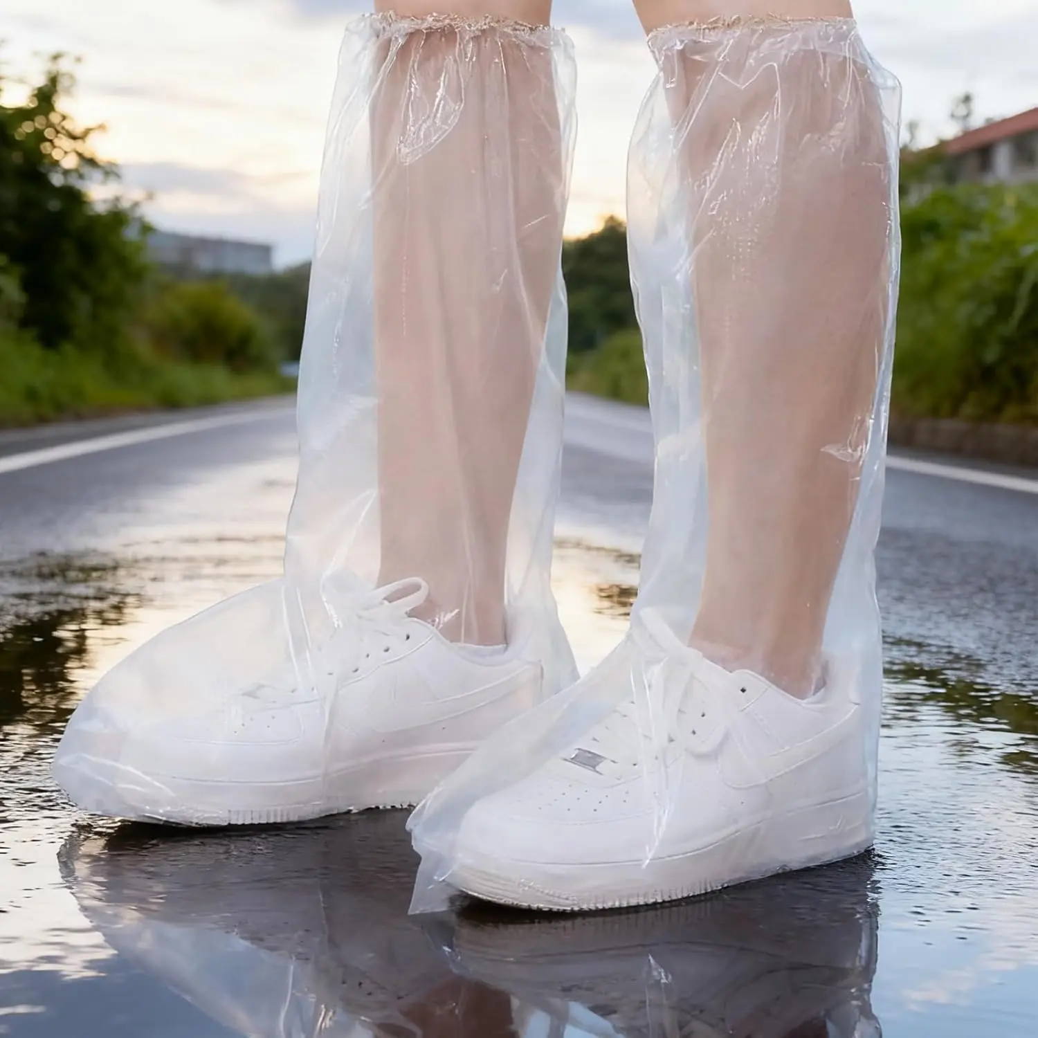 20 Pcs Extra-Long Rain Boot Covers for Adults with Anti-Slip Sole for Water Parks and Snow
20 Pcs Extra-Long Rain Boot Covers for Adults with Anti-Slip Sole for Water Parks and Snow