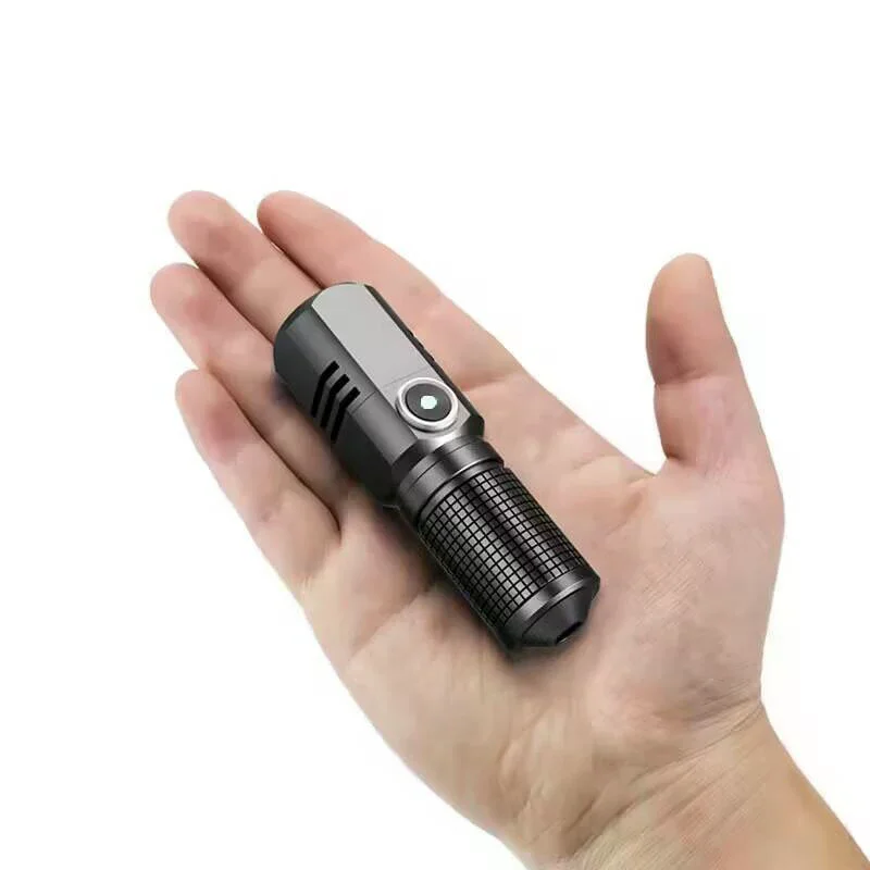 Bright P60 Portable Mini LED Flashlight USB Rechargeable Zoom Aluminum Alloy Pocket Flashlight For Outdoor Camping Fishing
Bright P60 Portable Mini LED Flashlight USB Rechargeable Zoom Aluminum Alloy Pocket Flashlight For Outdoor Camping Fishing