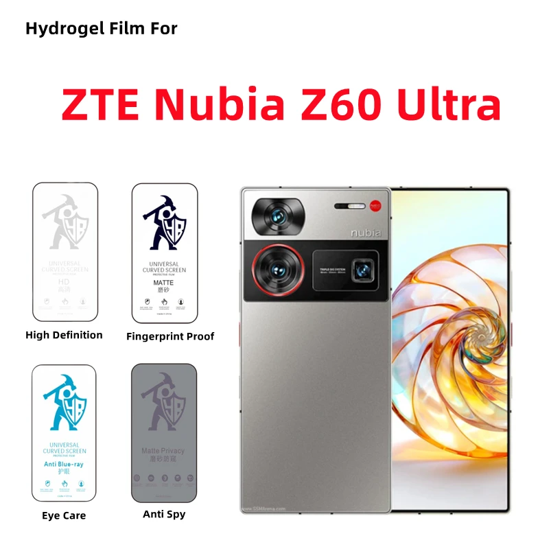 2 шт. HD гидрогелевая пленка для Nubia Z60 Ultra матовая защитная пленка для экрана Nubia Z60s Pro/Z60 Ultra Leading Privacy Matte Full Cover
2 шт. HD гидрогелевая пленка для Nubia Z60 Ultra матовая защитная пленка для экрана Nubia Z60s Pro/Z60 Ultra Leading Privacy Matte Full Cover