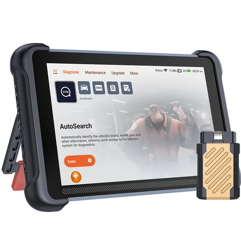 Thinkcar thinkcscan 689bt canfd doip obd2 ferramenta de diagnóstico 34 redefinir scanner de carro sistema completo ecu codificação varredura de controle bidirecional