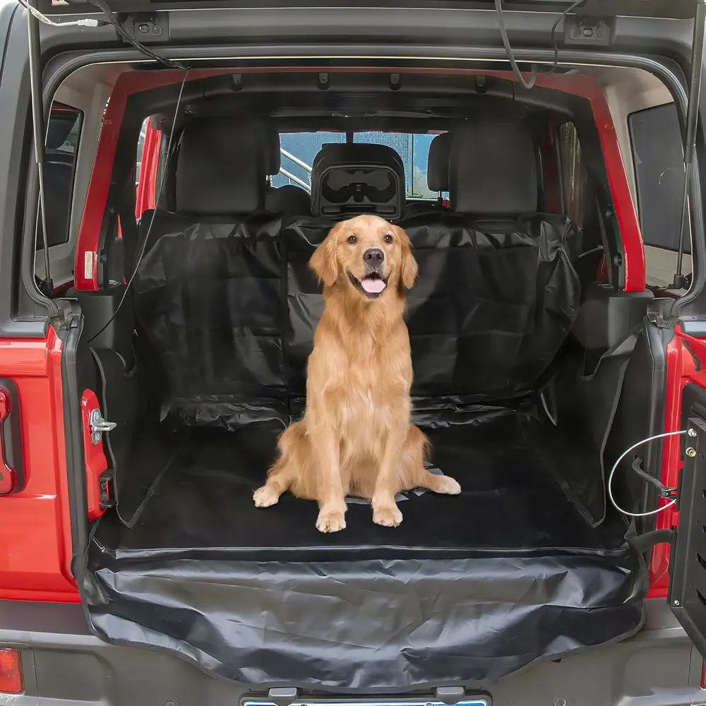 Чехол на заднее сиденье и водонепроницаемый вкладыш для Jeep Wrangler JK JL 2007-2025 (4-дверные модели), нескользящие и моющиеся, защита от домашних животных
Чехол на заднее сиденье и водонепроницаемый вкладыш для Jeep Wrangler JK JL 2007-2025 (4-дверные модели), нескользящие и моющиеся, защита от домашних животных