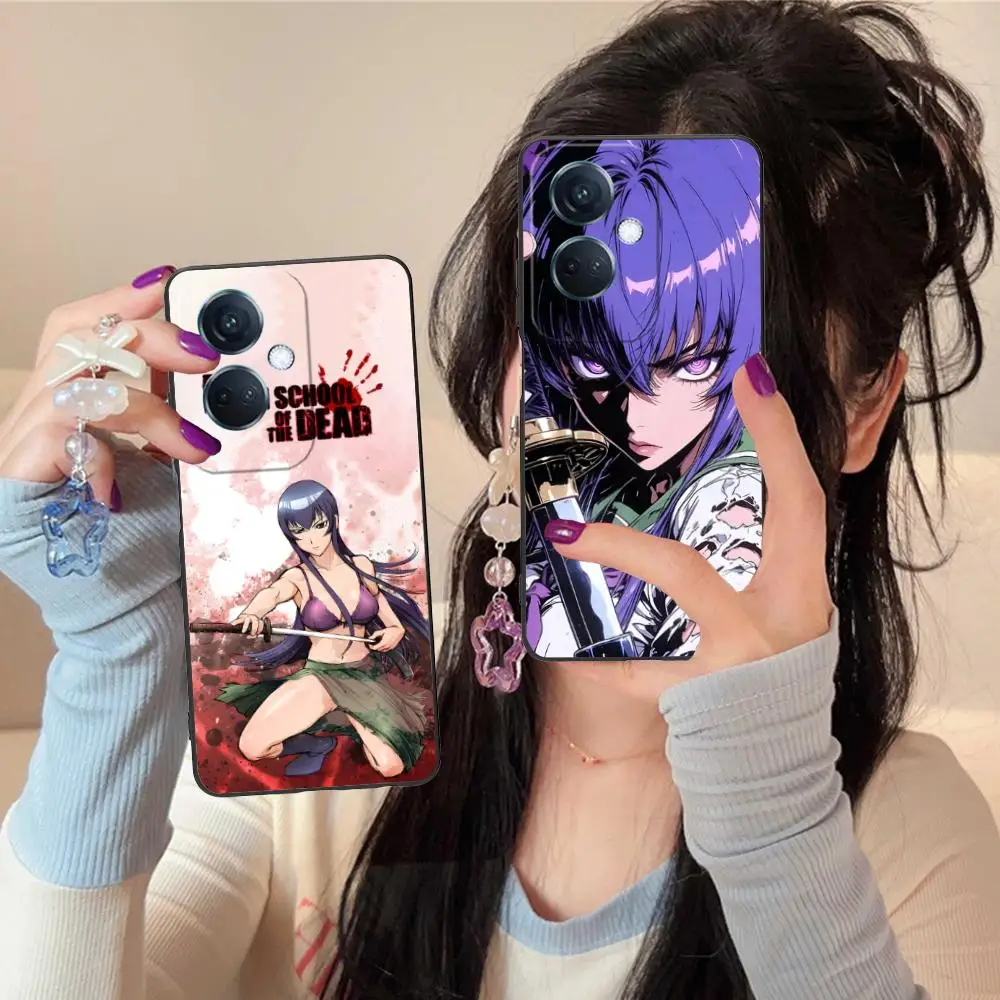 Highschool Saeko Busujima Matte TPU Mobile Phone Case for OPPO Reno 14 13 12 11 10 9 8 7 6 5 F T Pro 5G Colorful Printing Cover
Highschool Saeko Busujima Matte TPU Mobile Phone Case for OPPO Reno 14 13 12 11 10 9 8 7 6 5 F T Pro 5G Colorful Printing Cover
