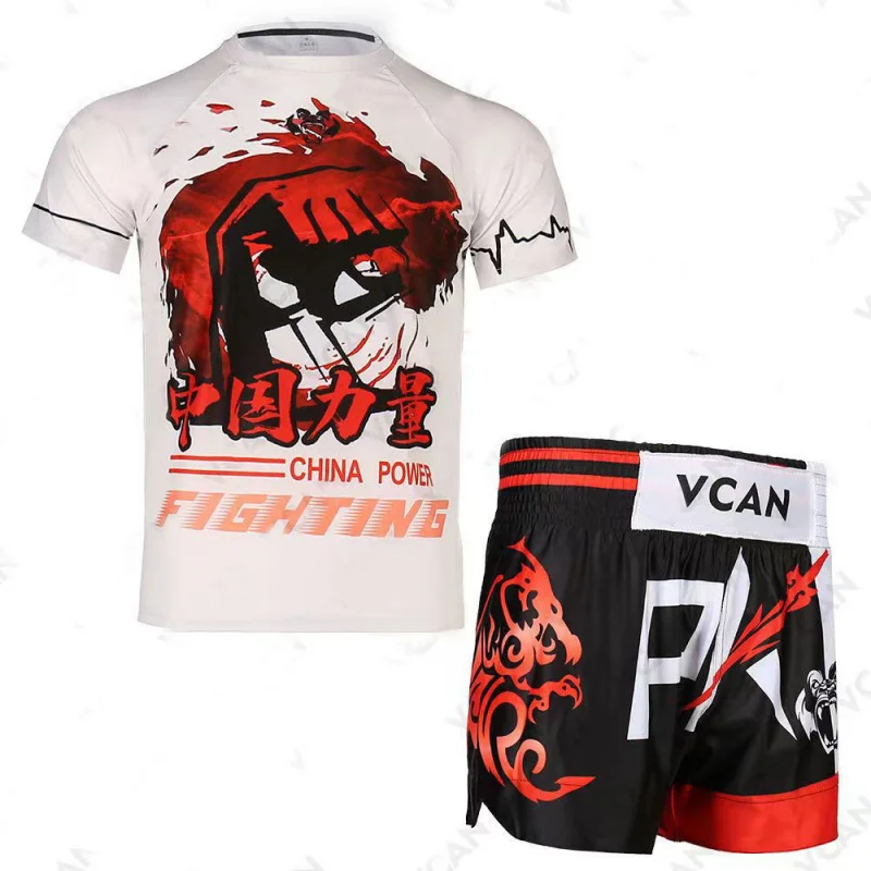 Children's Quick-Dry Breathable Sanda Training Short-Sleeve Fighting Sports Boxing Custom Suit
Children's Quick-Dry Breathable Sanda Training Short-Sleeve Fighting Sports Boxing Custom Suit