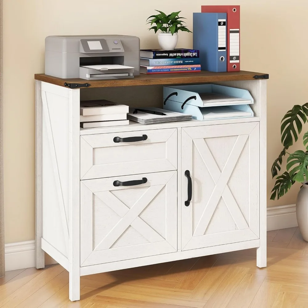 Lateral File Cabinet with 2 Drawers and Door Farmhouse File Cabinet for A4/Letter Size Hanging Files
Lateral File Cabinet with 2 Drawers and Door Farmhouse File Cabinet for A4/Letter Size Hanging Files