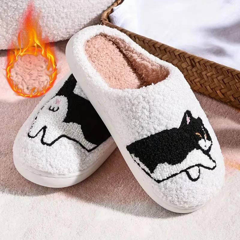 Ультрауютные плюшевые тапочки из коровьей кожи с теплой шерстяной хлопчатобумажной подкладкой и толстой подошвой для повседневного отдыха в помещении и комфорта отдыха
Ультрауютные плюшевые тапочки из коровьей кожи с теплой шерстяной хлопчатобумажной подкладкой и толстой подошвой для повседневного отдыха в помещении и комфорта отдыха