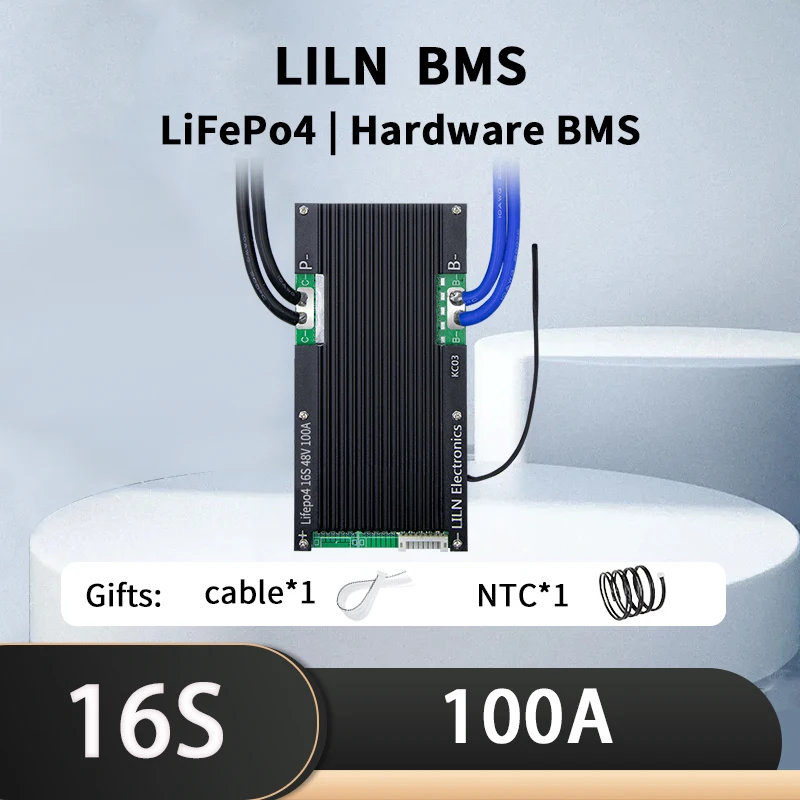 LILN NTC Аппаратное обеспечение BMS Lifepo4 Аккумулятор BMS 16S 48V lifepo4 100A Для хранения энергии Электромобиль Скутер Велосипед Гольф Автомобиль RGV
LILN NTC Аппаратное обеспечение BMS Lifepo4 Аккумулятор BMS 16S 48V lifepo4 100A Для хранения энергии Электромобиль Скутер Велосипед Гольф Автомобиль RGV