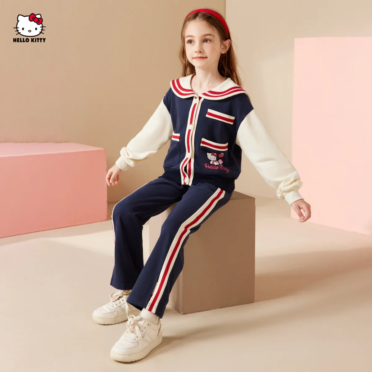Sanrio Girls' Casual Pants Hello Kitty Autumn New Fashion Girl Gift Cute Cartoon Loose Sports and Leisure Set
Sanrio Girls' Casual Pants Hello Kitty Autumn New Fashion Girl Gift Cute Cartoon Loose Sports and Leisure Set