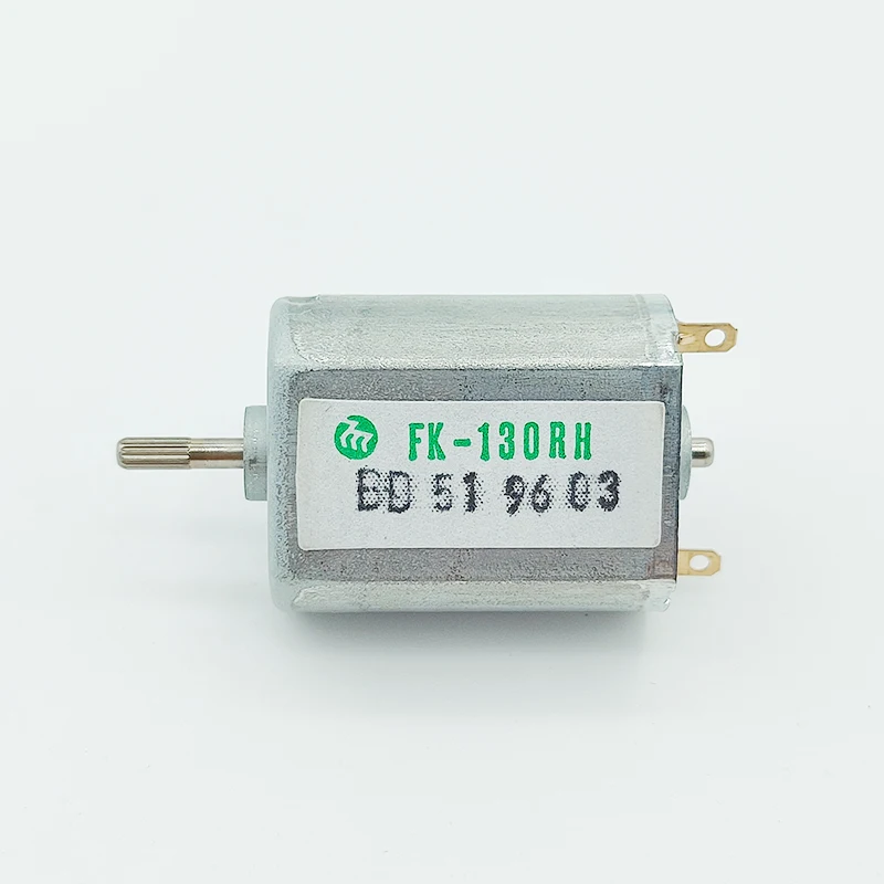 Mabuchi FK-130RH-09490 Micro 130 Electric Motor DC 6V-12V 7000RPM Mini 20mm*15mm Splined Shaft Motor for Car AV CD DVD Device
Mabuchi FK-130RH-09490 Micro 130 Electric Motor DC 6V-12V 7000RPM Mini 20mm*15mm Splined Shaft Motor for Car AV CD DVD Device